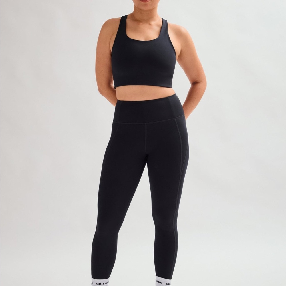 girlfriend collective Black High-Rise Leggings